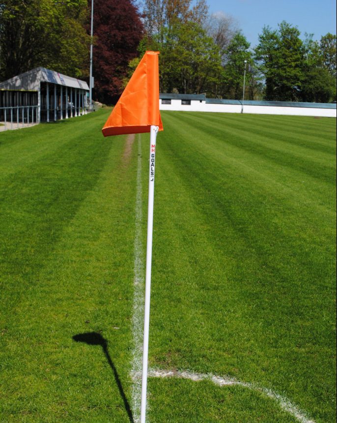 22mm Corner Pole and Flag Set - Pack of 4