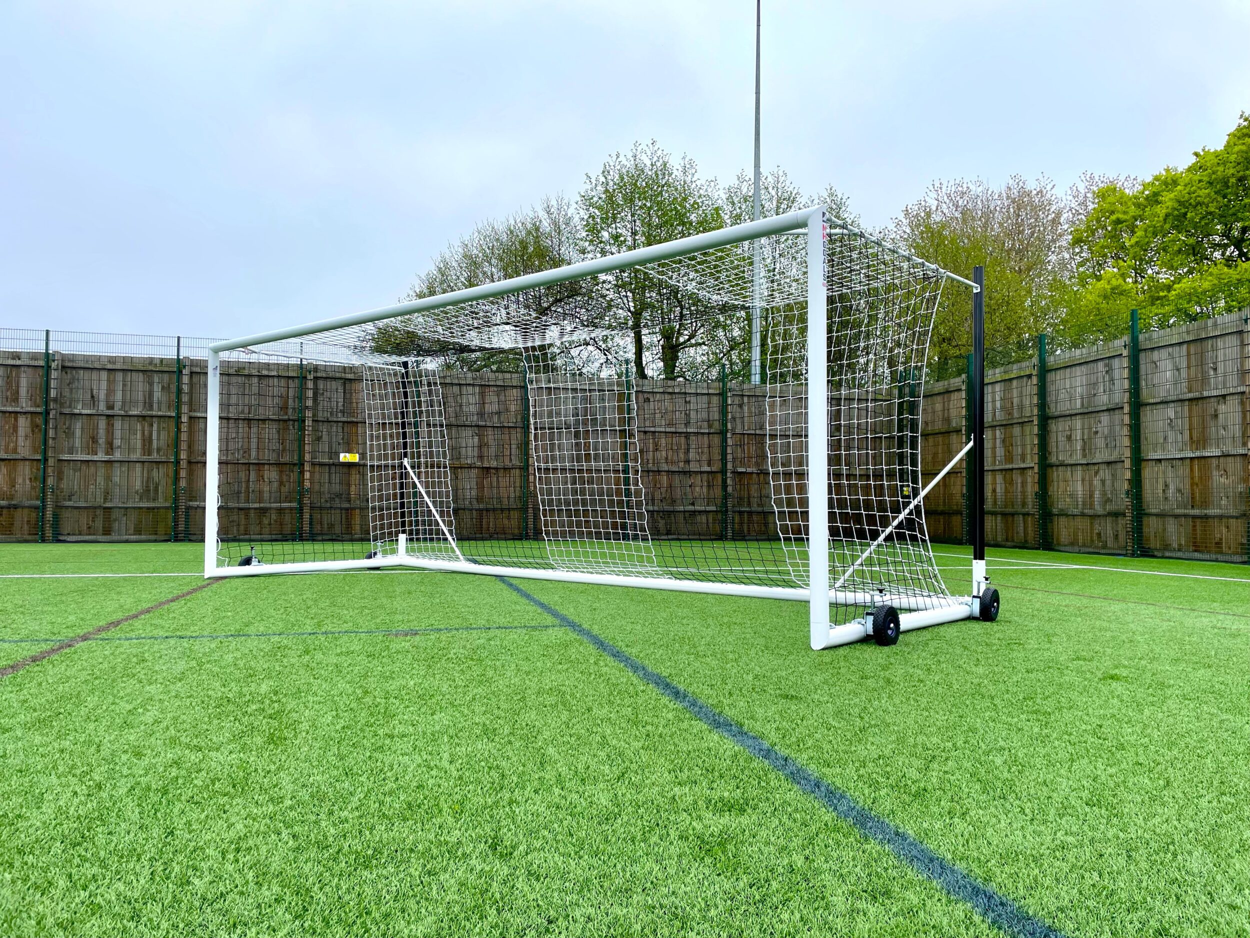 24x8 Pro Freestanding Box Football Goals
