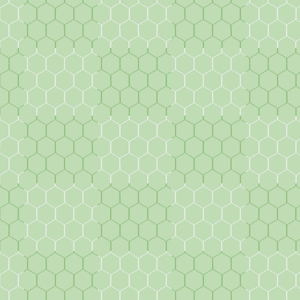 Two Colour Checked Hexagon Box Nets for 11-A-Side Senior Football Goals