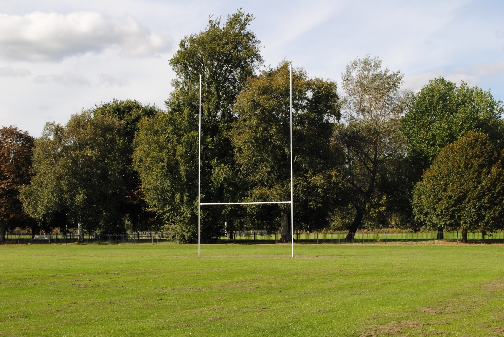 Fixed Steel Rugby Goals