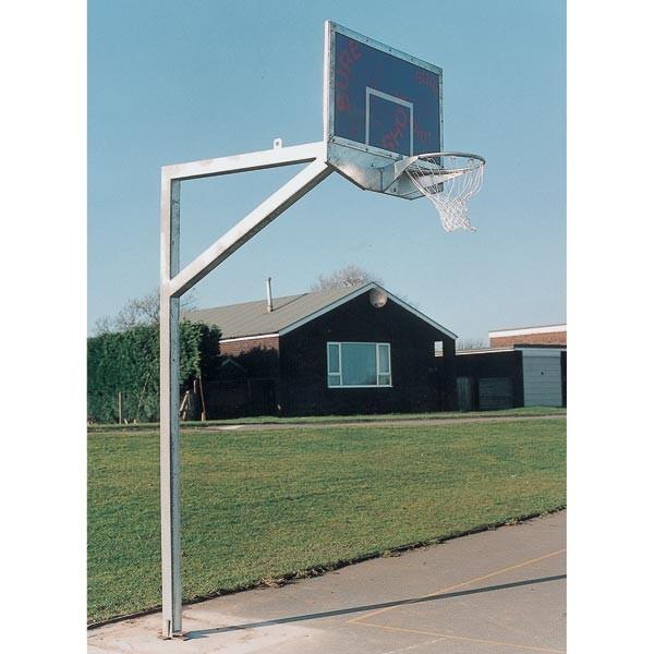 671 Sure Shot Long Reach Gladiator Basketball Goals